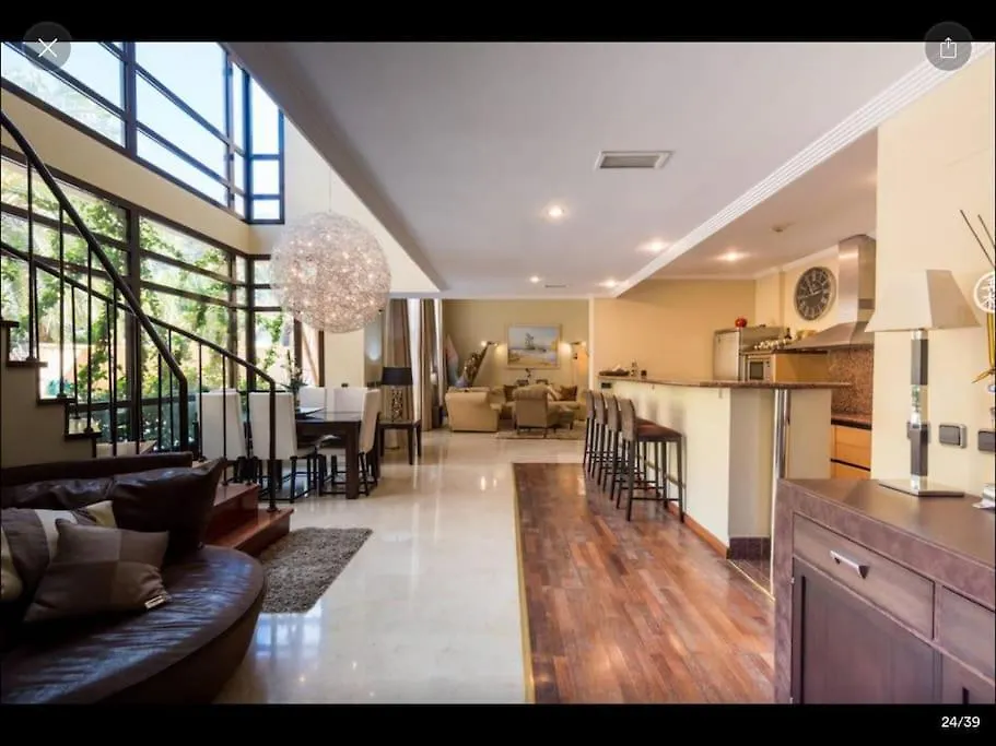 Luxury Villa On Mistral Beach, Puerto Banus. Marbella Spain